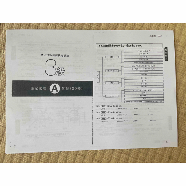 ネイリスト技能検定試験公式問題集 エンタメ/ホビーの本(資格/検定)の商品写真