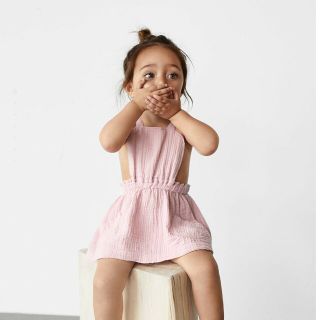 ザラキッズ(ZARA KIDS)のZARA BABY ジャンパースカート 92(ワンピース)