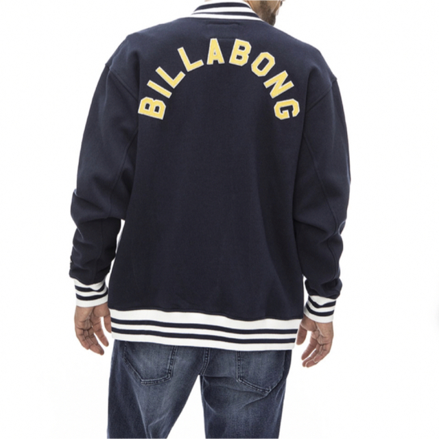 billabong - 新品タグ付き BILLABONG ビラボン スタジャン L ネイビー 