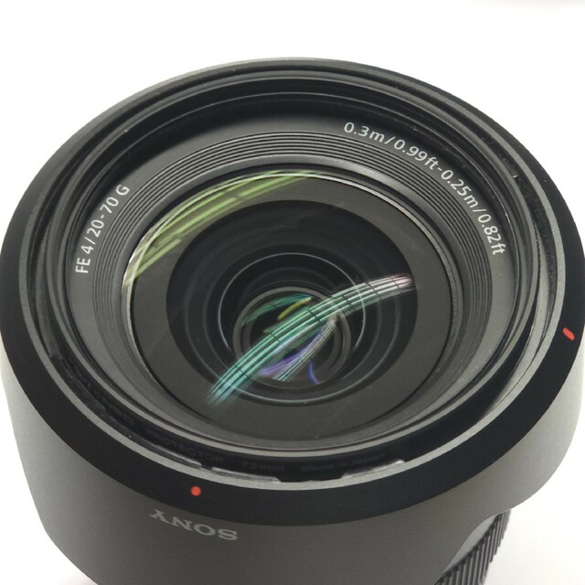 SONY FE 20-70mm F4 G SEL2070G スマホ/家電/カメラのカメラ(レンズ(ズーム))の商品写真