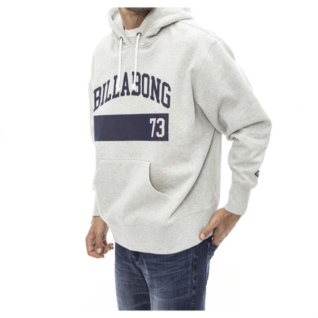 新品未使用 BILLABONG ビラボン パーカー杢グレー XL