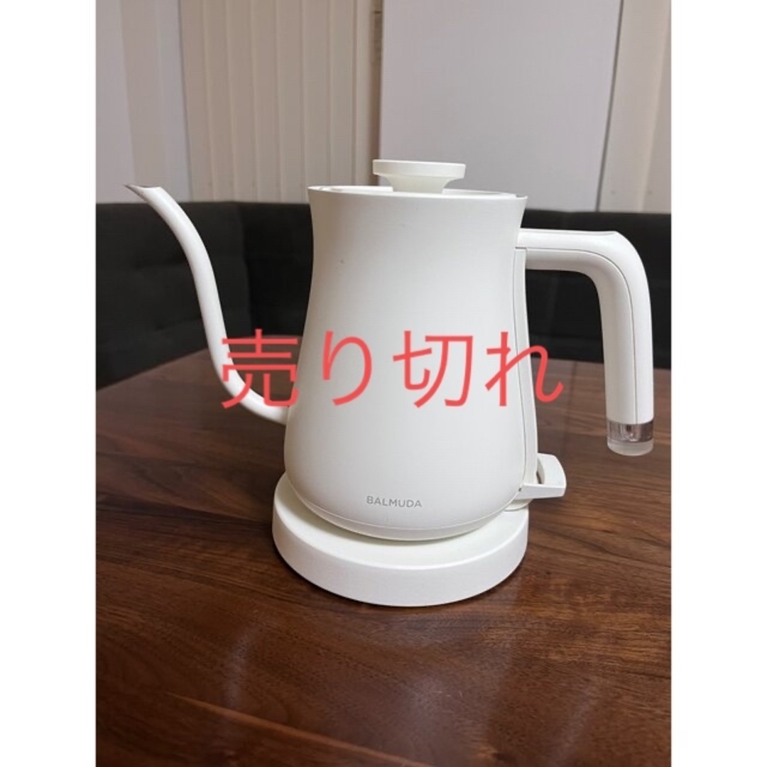 バルミューダデザイン K02A-WH the pot 電子ケトル ジャンク - 電気ケトル