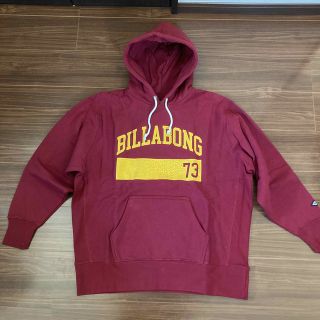 ビラボン(billabong)の新品タグ付き BILLABONG ビラボン パーカー ワインレッド XL(パーカー)