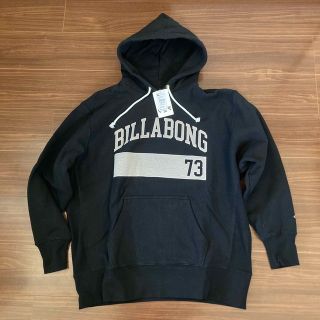 ビラボン(billabong)の新品タグ付き BILLABONG ビラボン パーカー 黒 ブラック XL(パーカー)