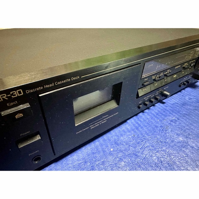 高い素材】 Nakamichi ナカミチ 高音質3ヘッドカセットデッキ CR-30