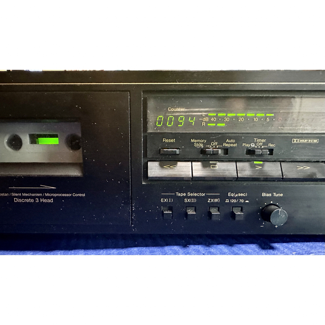 高い素材】 Nakamichi ナカミチ 高音質3ヘッドカセットデッキ CR-30