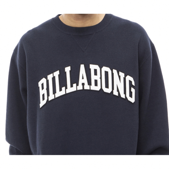 billabong(ビラボン)の新品タグ付き BILLABONG ビラボン トレーナー ネイビー XL メンズのトップス(スウェット)の商品写真