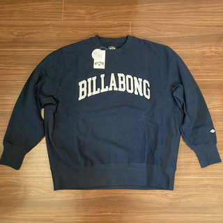 ビラボン(billabong)の新品タグ付き BILLABONG ビラボン トレーナー ネイビー L(スウェット)