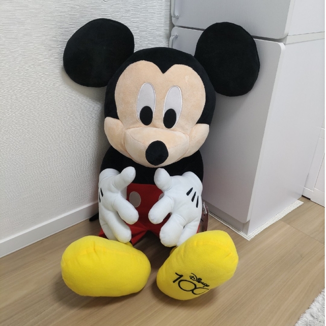 Disney(ディズニー)のミッキーマウス 100th超超BIG DXぬいぐるみ エンタメ/ホビーのおもちゃ/ぬいぐるみ(ぬいぐるみ)の商品写真