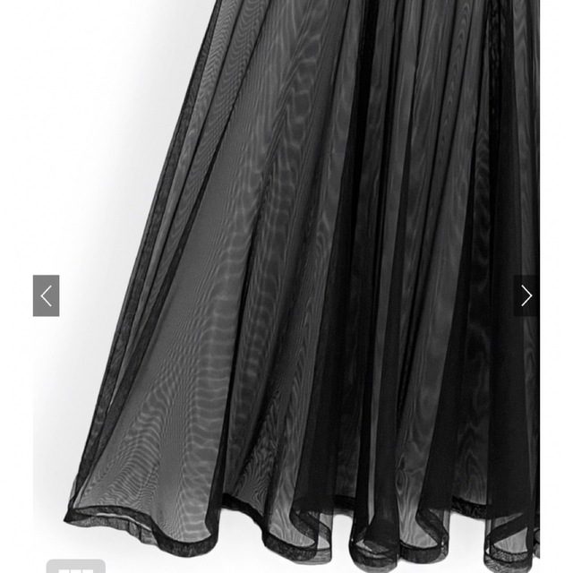 GRL(グレイル)のGRL♡異素材チュールマーメイドスカート レディースのスカート(ロングスカート)の商品写真