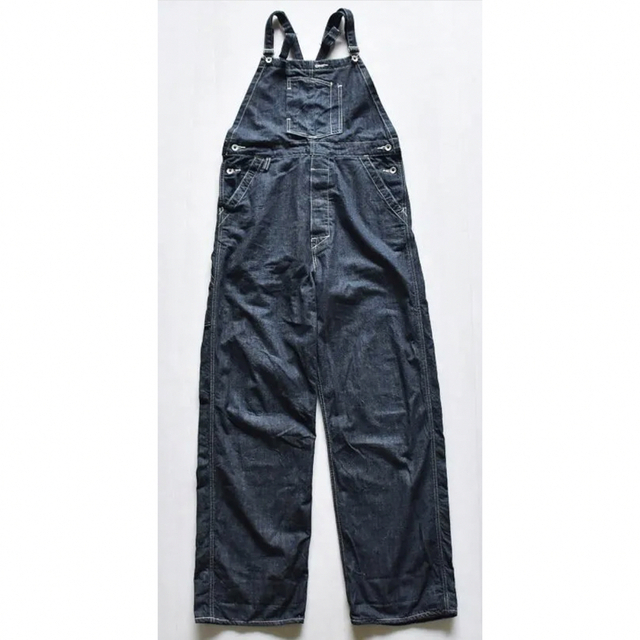 DryBones Cinch Buckle Overalls indigo