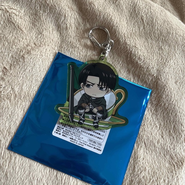 進撃の巨人 カップインシリーズ エンタメ/ホビーのアニメグッズ(キーホルダー)の商品写真