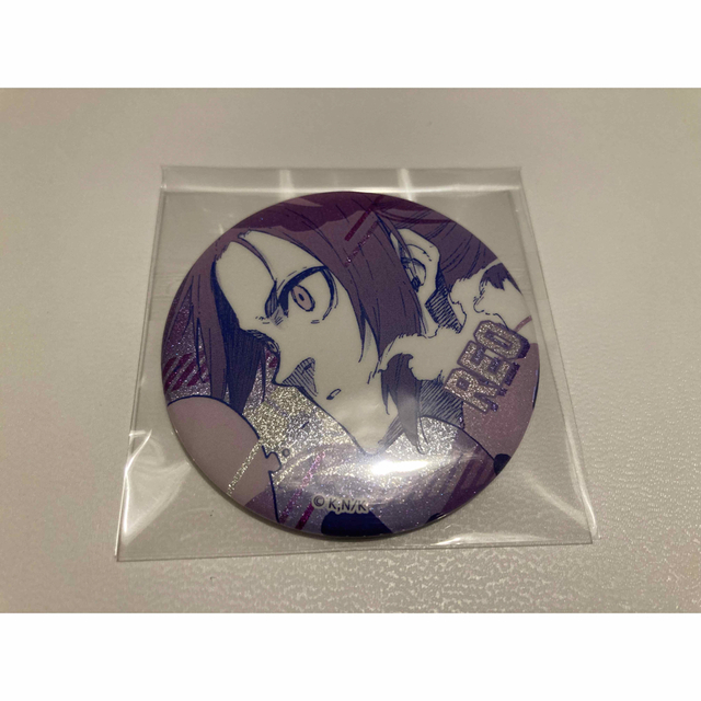 ブルーロック anime japan グリッター 缶バッジ 御影玲王 玲王の通販