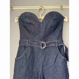 ZARA - ZARA ZW ビスチェ デニム ジャンプスーツ Lの通販 by たま