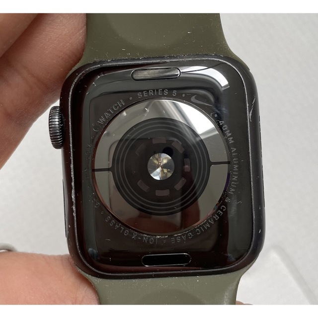 Apple Watch(アップルウォッチ)のApple Watch 5 NIKE 40mm スペースグレー メンズの時計(腕時計(デジタル))の商品写真