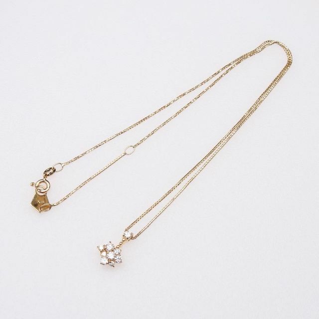 たしろ屋 美品【正規品】星の砂 K18YG イエローゴールド D0.41ct