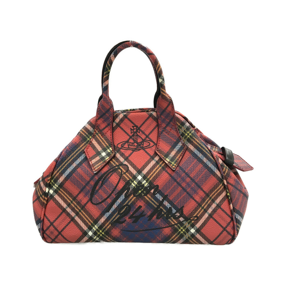 Vivienne Westwood(ヴィヴィアンウエストウッド)のヴィヴィアンウエストウッド ハンドバッグ チェック柄 レディース レディースのバッグ(ハンドバッグ)の商品写真