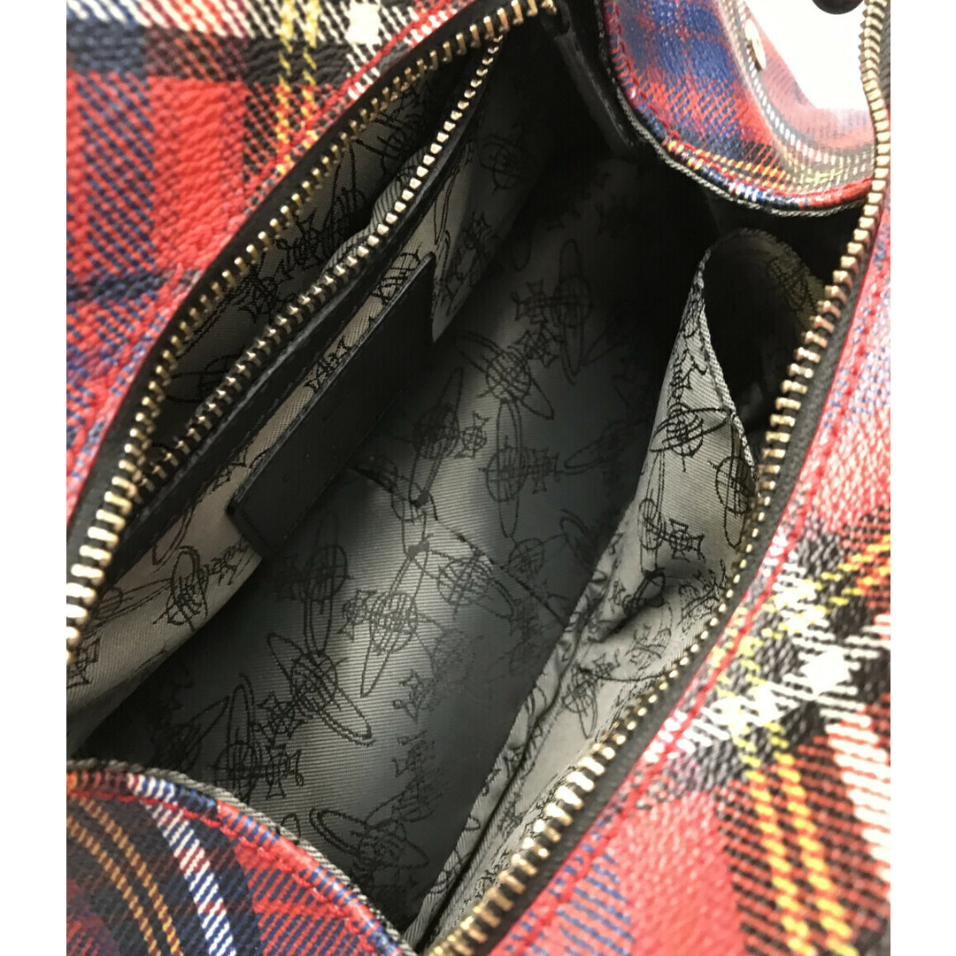 Vivienne Westwood(ヴィヴィアンウエストウッド)のヴィヴィアンウエストウッド ハンドバッグ チェック柄 レディース レディースのバッグ(ハンドバッグ)の商品写真