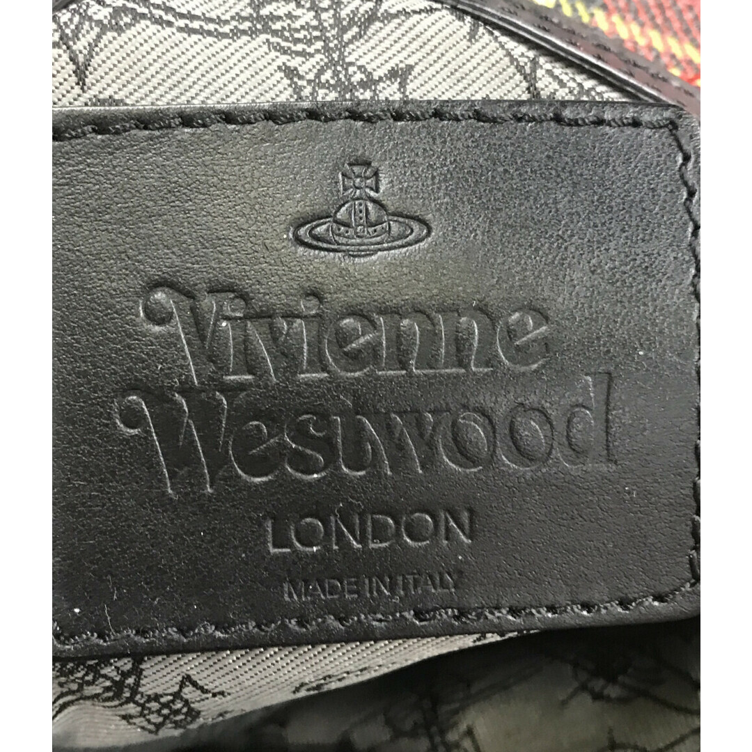 Vivienne Westwood(ヴィヴィアンウエストウッド)のヴィヴィアンウエストウッド ハンドバッグ チェック柄 レディース レディースのバッグ(ハンドバッグ)の商品写真