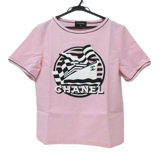 シャネル(CHANEL)のシャネル 半袖Tシャツ サイズ38 M美品 (Tシャツ(半袖/袖なし))