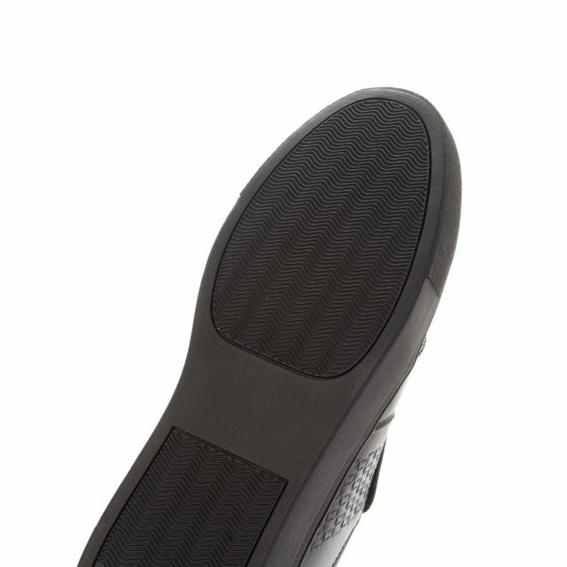 【アウトレット】ブラックスニーカー 24.5cm 黒 21109 メンズの靴/シューズ(スニーカー)の商品写真