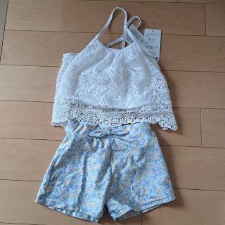 新品タグ付き　女の子　水着(水着)