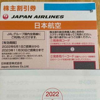 ジャル(ニホンコウクウ)(JAL(日本航空))のJAL株主優待券(出品期間〜6/10)(その他)