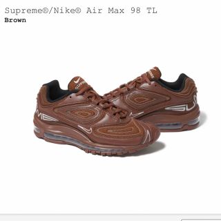 シュプリーム(Supreme)のNIKE  supreme AIR MAX 98 TL(スニーカー)