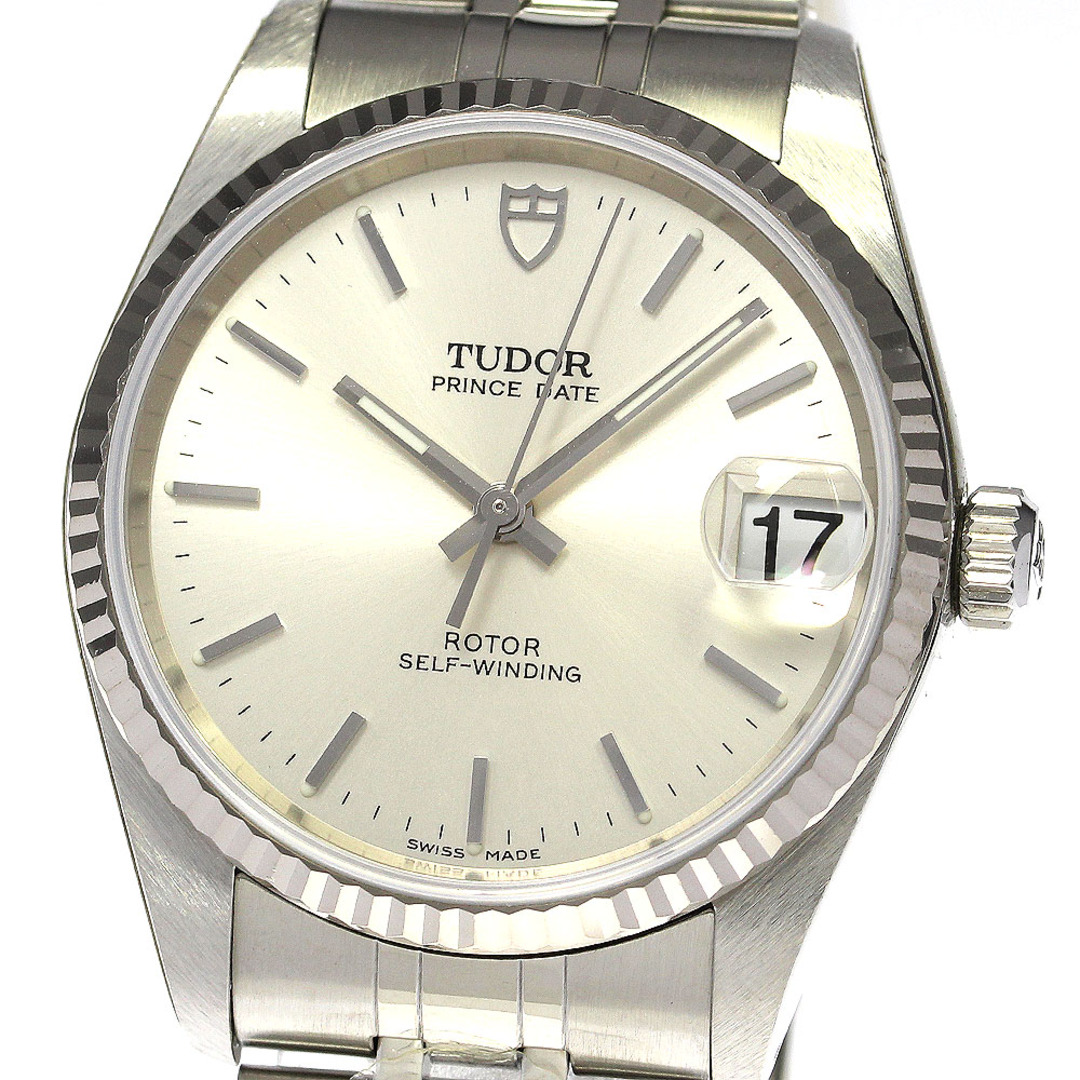 チュードル TUDOR 72034 プリンス オイスターデイト WGベゼル Cal.2824-2 自動巻き メンズ 良品 _753497