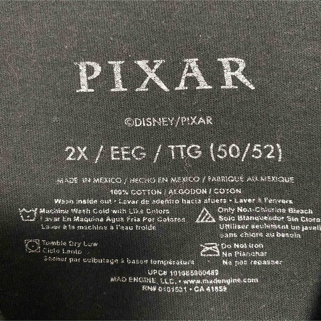 【入手困難】PIXAR モンスターズインク　Tシャツ　2XL ゆったり　レア