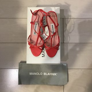 マノロブラニク(MANOLO BLAHNIK)のMANOLO BLAHNIKサンダル(ハイヒール/パンプス)