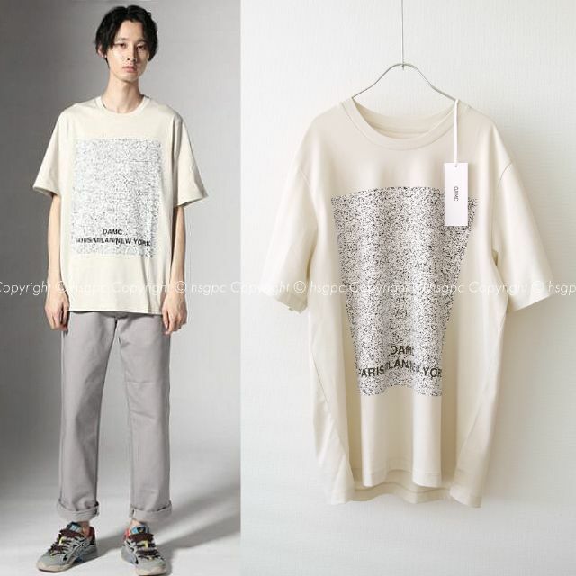 OAMC テレビスクリーン オーバーサイズ Tシャツ カットソー トップス