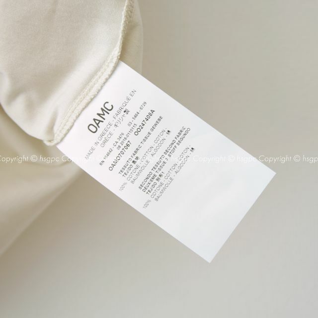 OAMC テレビスクリーン オーバーサイズ Tシャツ カットソー トップス