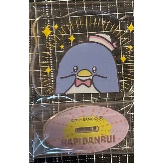 サンリオ はぴだんぶい アクリルスタンド タキシードサム(キャラクターグッズ)