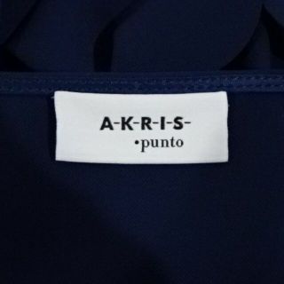 AKRIS - 【美品】AKRISアクリスプントスカラップデザインブラウス