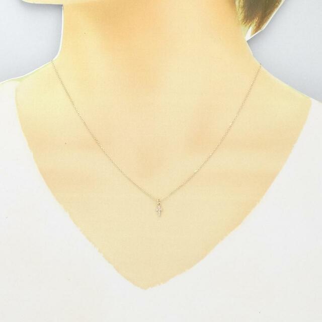 K10YG クロス ダイヤモンド ネックレス 0.033CTの通販 by KOMEHYO