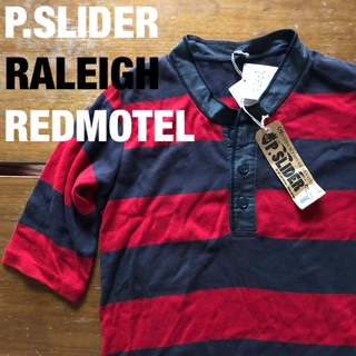 ラレー(Raleigh)の希少 P.SLIDER(RALEIGHラリー) RED MOTEL 五分丈ニット(Tシャツ/カットソー(半袖/袖なし))