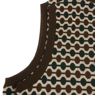 BoTT ボット 23SS Link Knit Vest リンク ニットベスト ベージュの通販