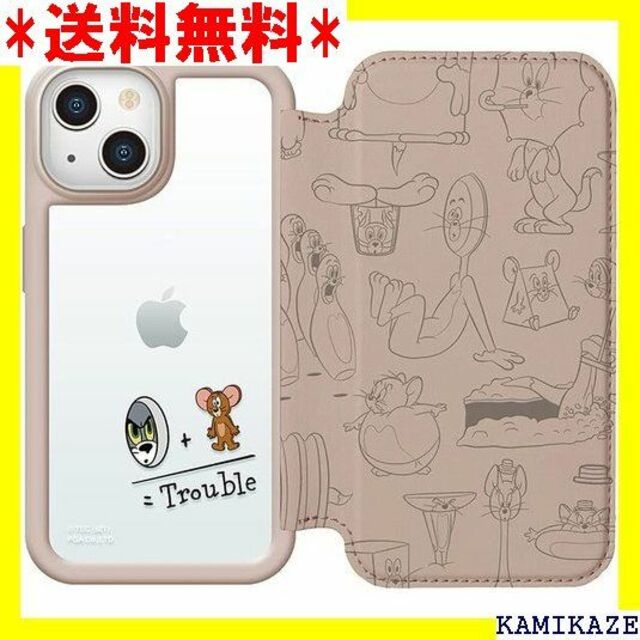 ☆ カラー：モカ iPhone13mini トムとジェリー -7j651 593