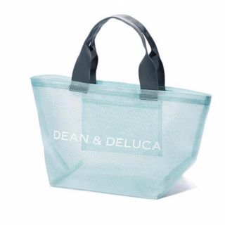 ディーンアンドデルーカ(DEAN & DELUCA)の未使用DEAN and DELUCAメッシュトートバッグ　ブルー(エコバッグ)