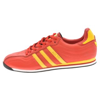 アディダス(adidas)のadidas アディダス ADI TR アディTR ローカットスニーカー レザー レッド/イエロー US10/28cm 451456(スニーカー)