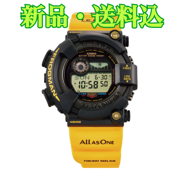 無機ガラスケースベゼル★正規品・新品・送料込★FROGMAN GW-8200K-9JR CASIO