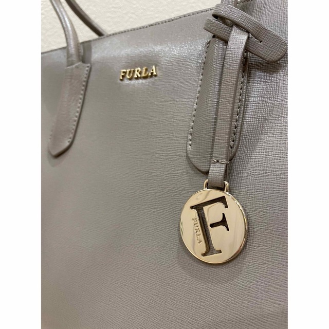 FURLA フルラ⭐︎TESSAテッサ トートバッグ A4グレー　未使用