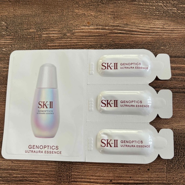SK-II(エスケーツー)のSK-II ジェノプティクスウルトオーラ&フェイシャルトリートメントマスク2枚 コスメ/美容のキット/セット(サンプル/トライアルキット)の商品写真