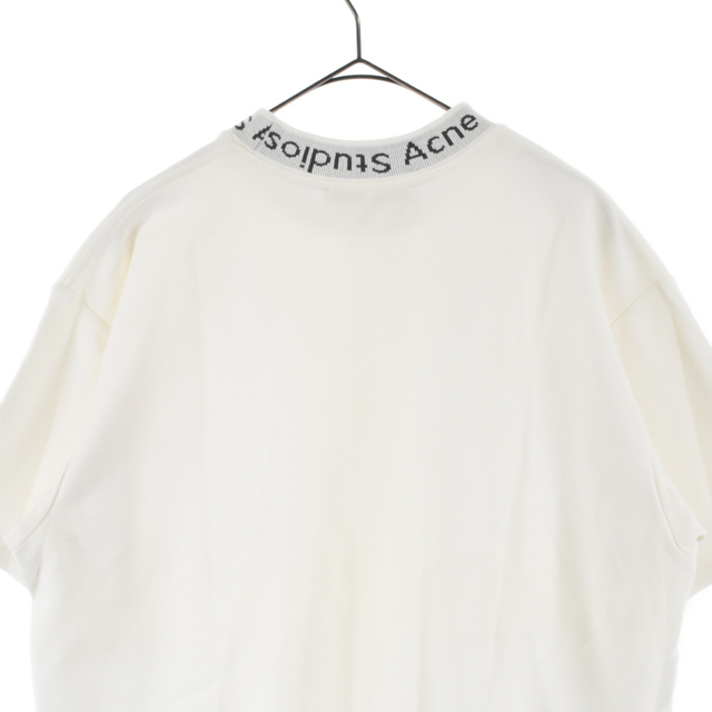 Acne Studios(アクネストゥディオズ)のAcne Studios アクネ スティディオス ロゴクルーネック カットソー 半袖Tシャツ BL0004 ホワイト メンズのトップス(Tシャツ/カットソー(半袖/袖なし))の商品写真