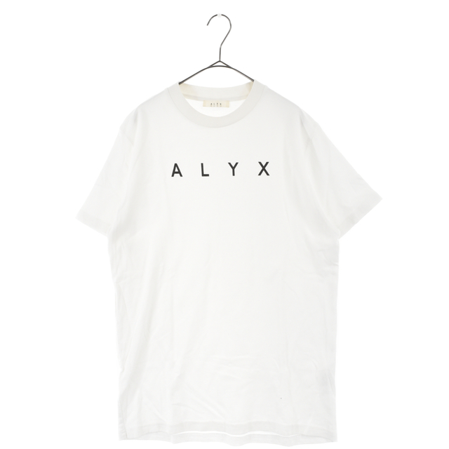 ALYX アリクス 17SS Logo Tee ロゴプリント コットン半袖Tシャツ カットソー ホワイト