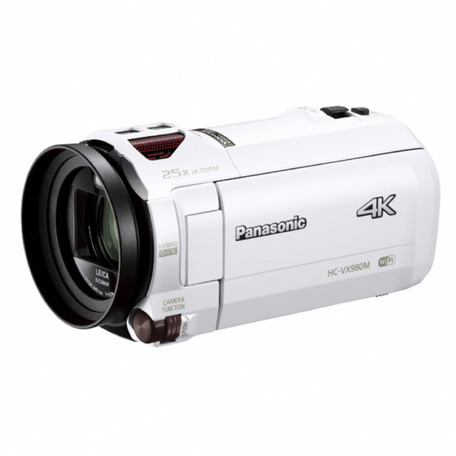 直販オーダー 美品 箱あり Panasonic HC-VX980M-W ビデオカメラ