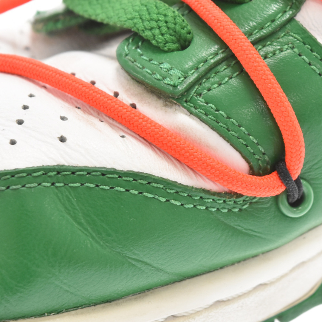 NIKE - NIKE ナイキ ×OFF-WHITE DUNK LOW WHITE/PINEGREEN ×オフ ...