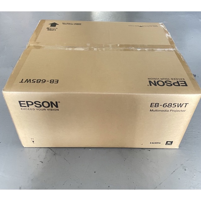 EPSON(エプソン)のEPSON ビジネスプロジェクター EB-685WT スマホ/家電/カメラのテレビ/映像機器(プロジェクター)の商品写真