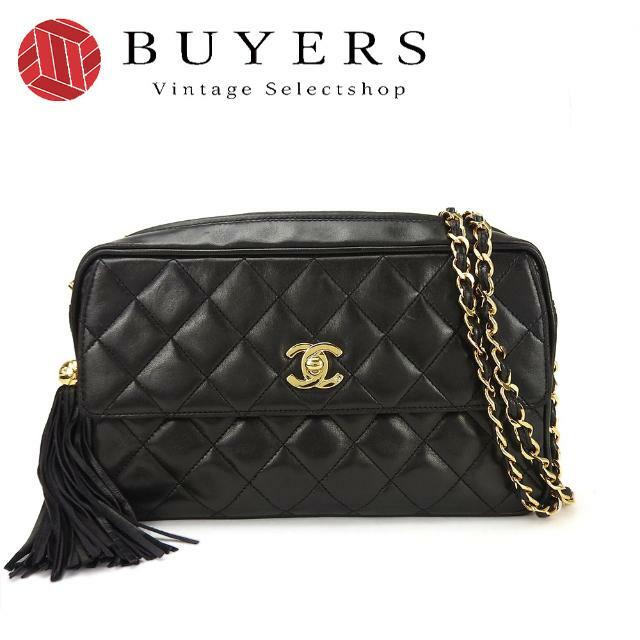 CHANEL - 【中古】シャネル チェーン ショルダーバッグ 斜め掛け ...